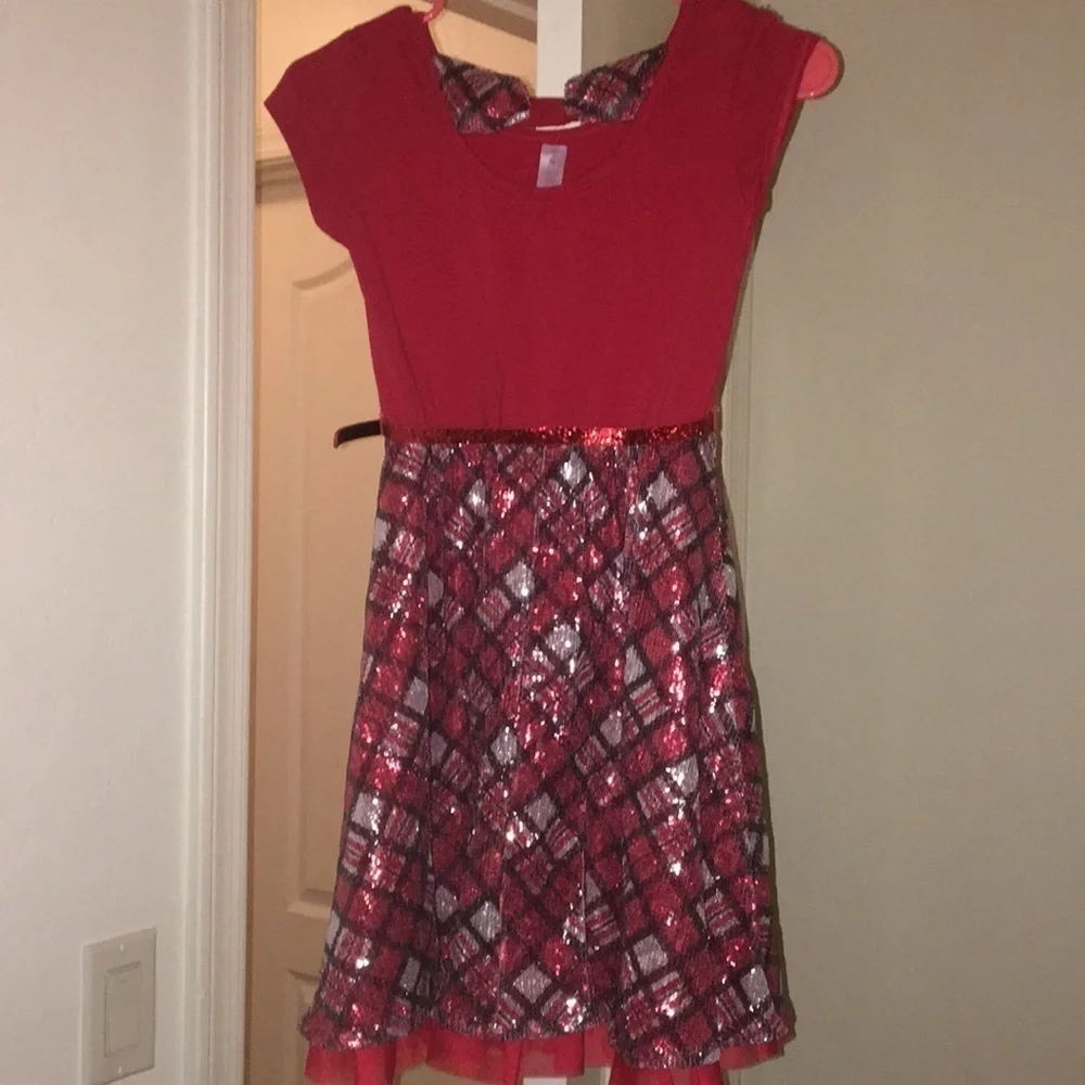 party‎ Dress... Size 10 Justice dress